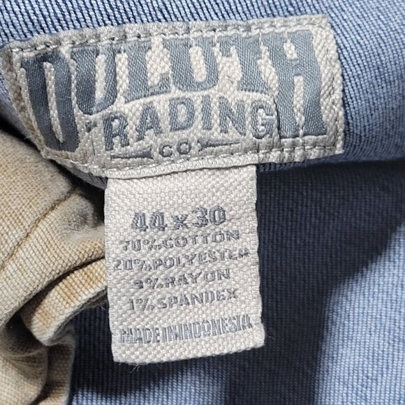 Duluth Trading Ballroom Double Flex Jeans Mens Size 44 X 30 Boot Cut High Rise - Picture 5 of 5